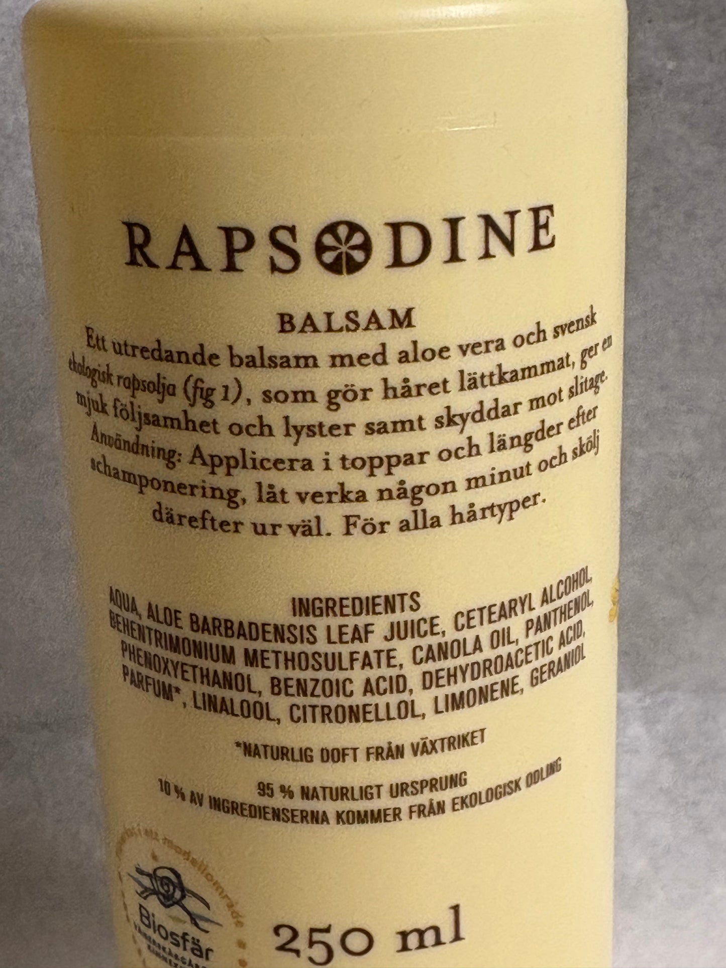 Rapsodine - Balsam