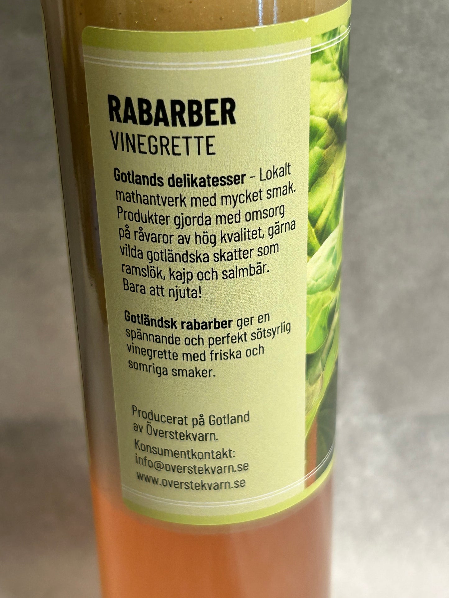 Rabarber Vinegrette