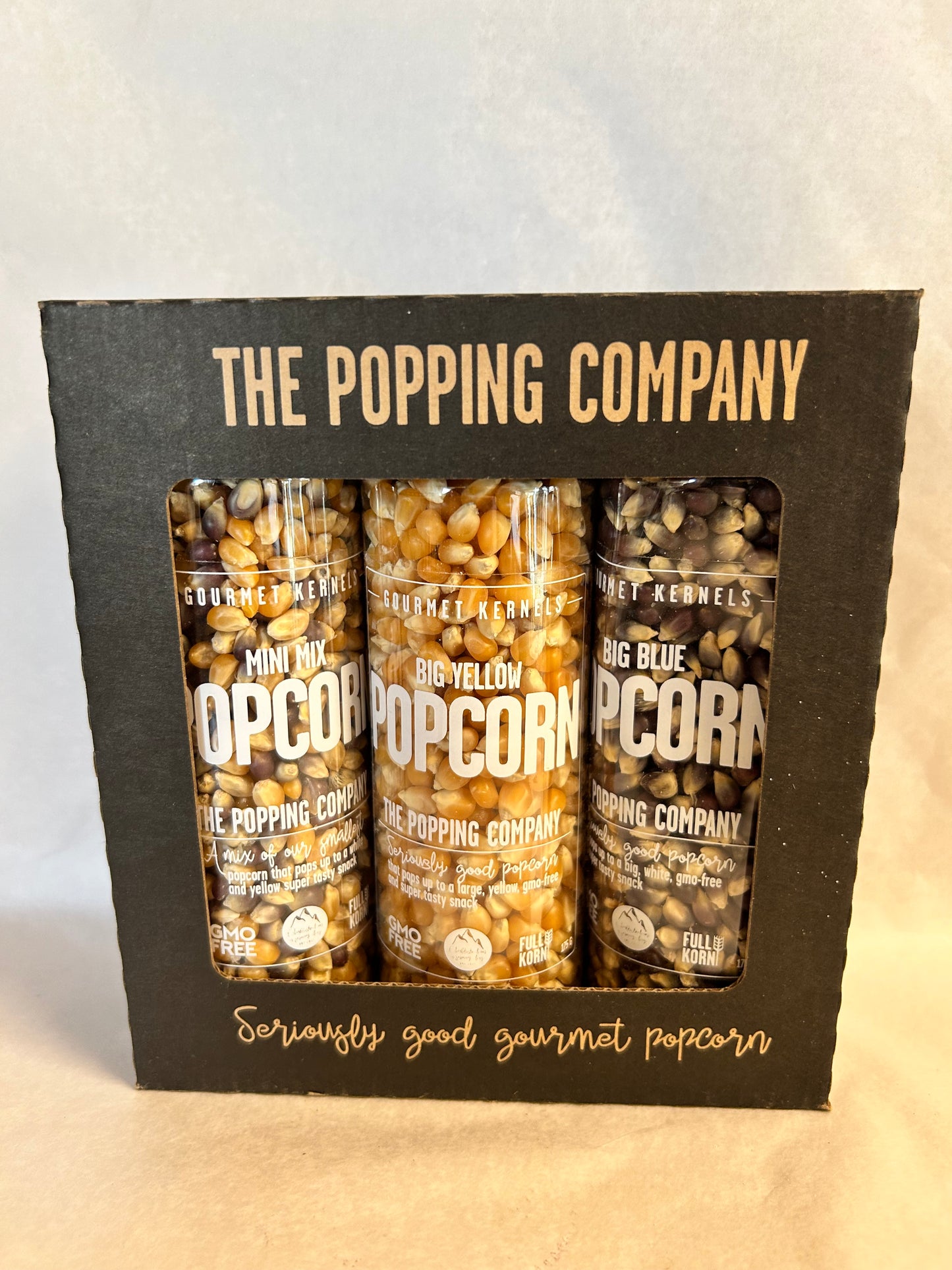 Mini Mix, Big Yellow och Big Blue - Popcorn