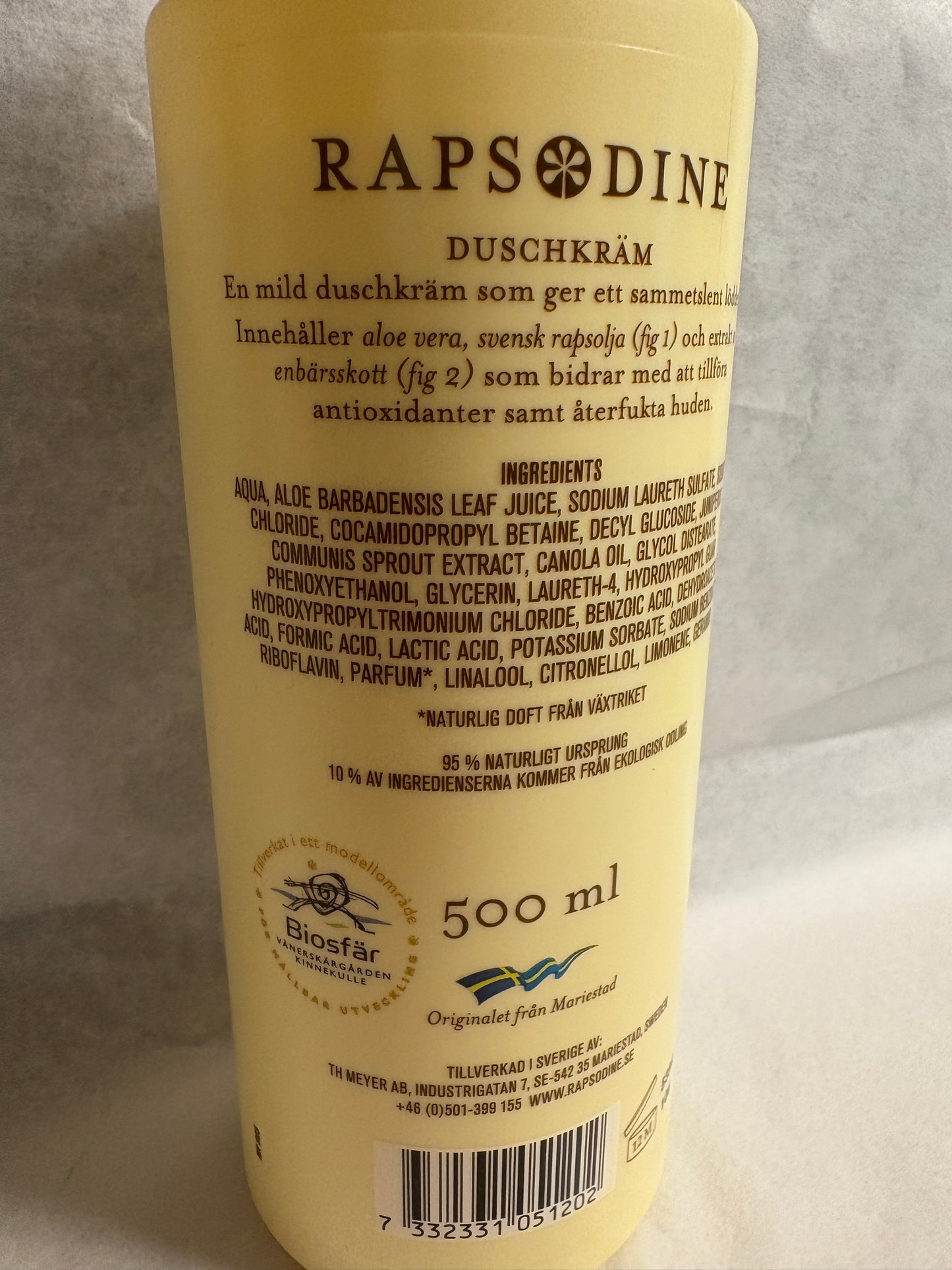 Rapsodine - Duschkräm