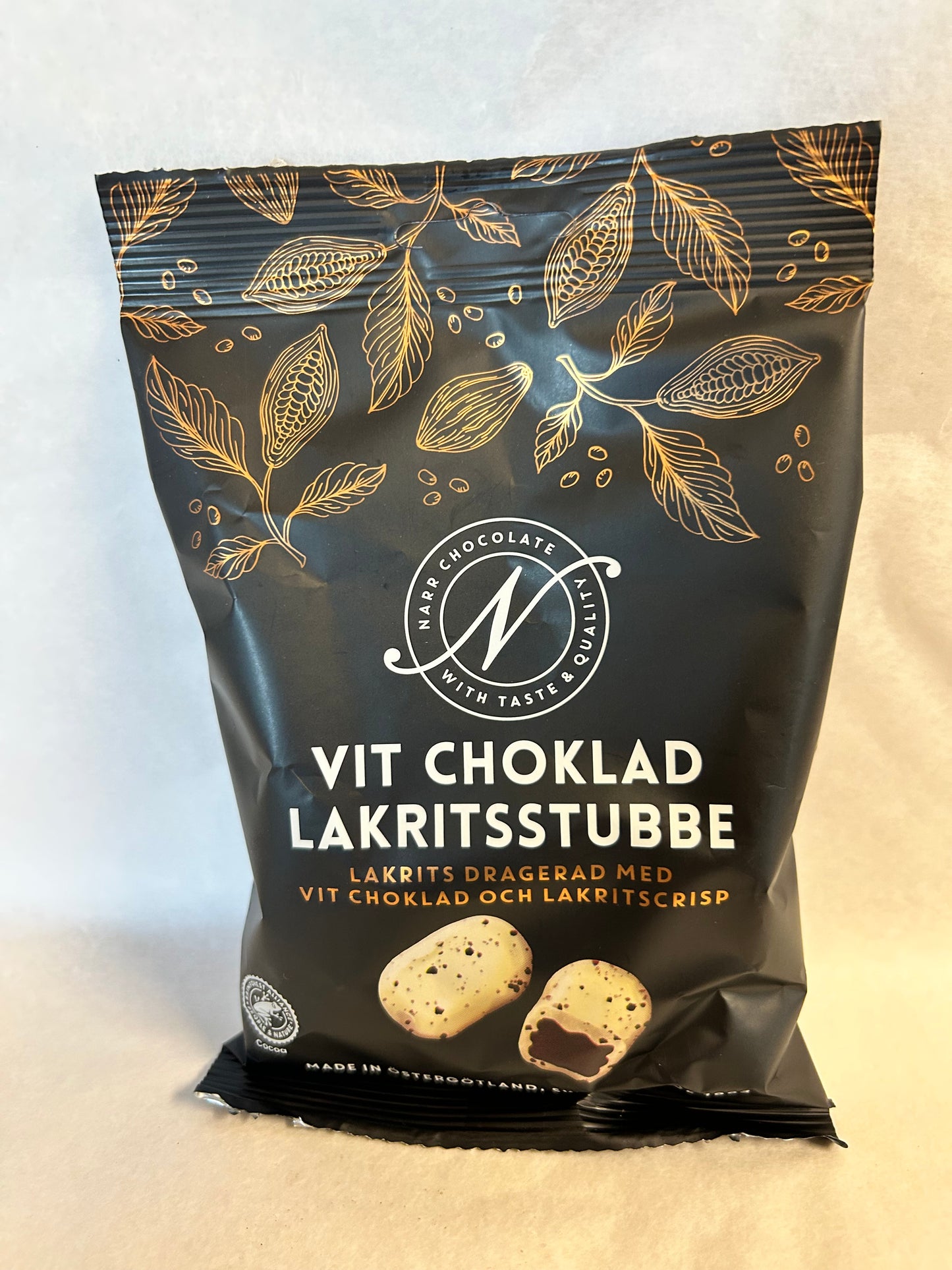 Vit Choklad Lakritsstubbe