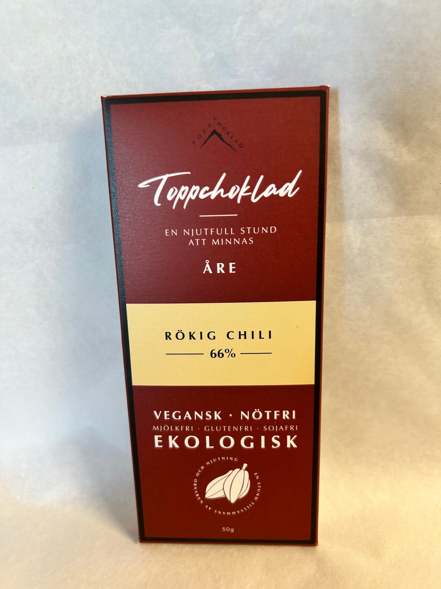 Premium Hantverkschoklad - Rökig Chilli