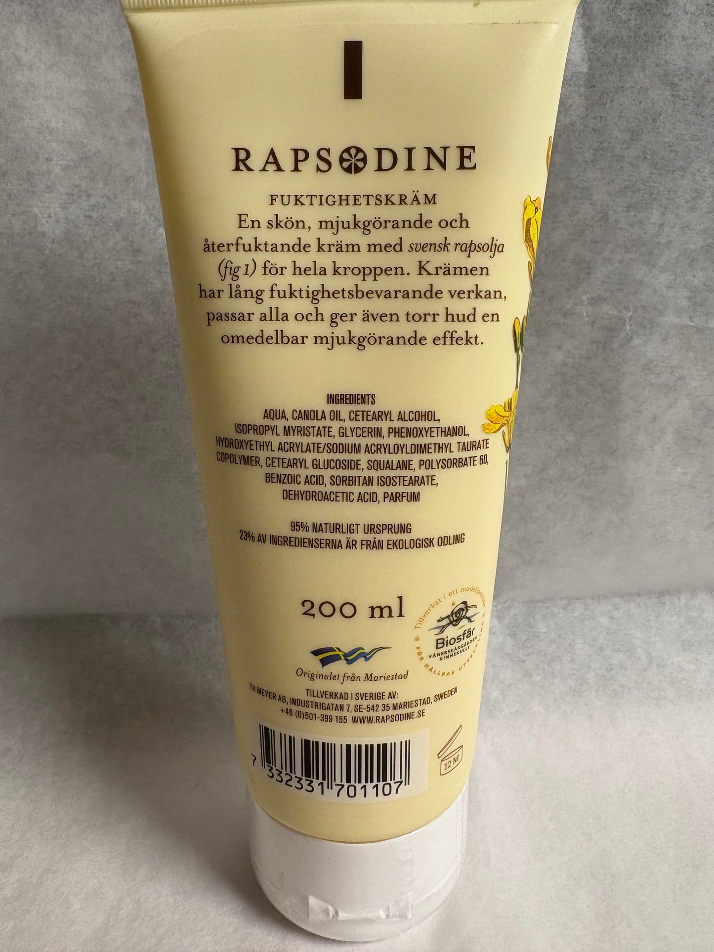 Rapsodine - Fuktighetskräm