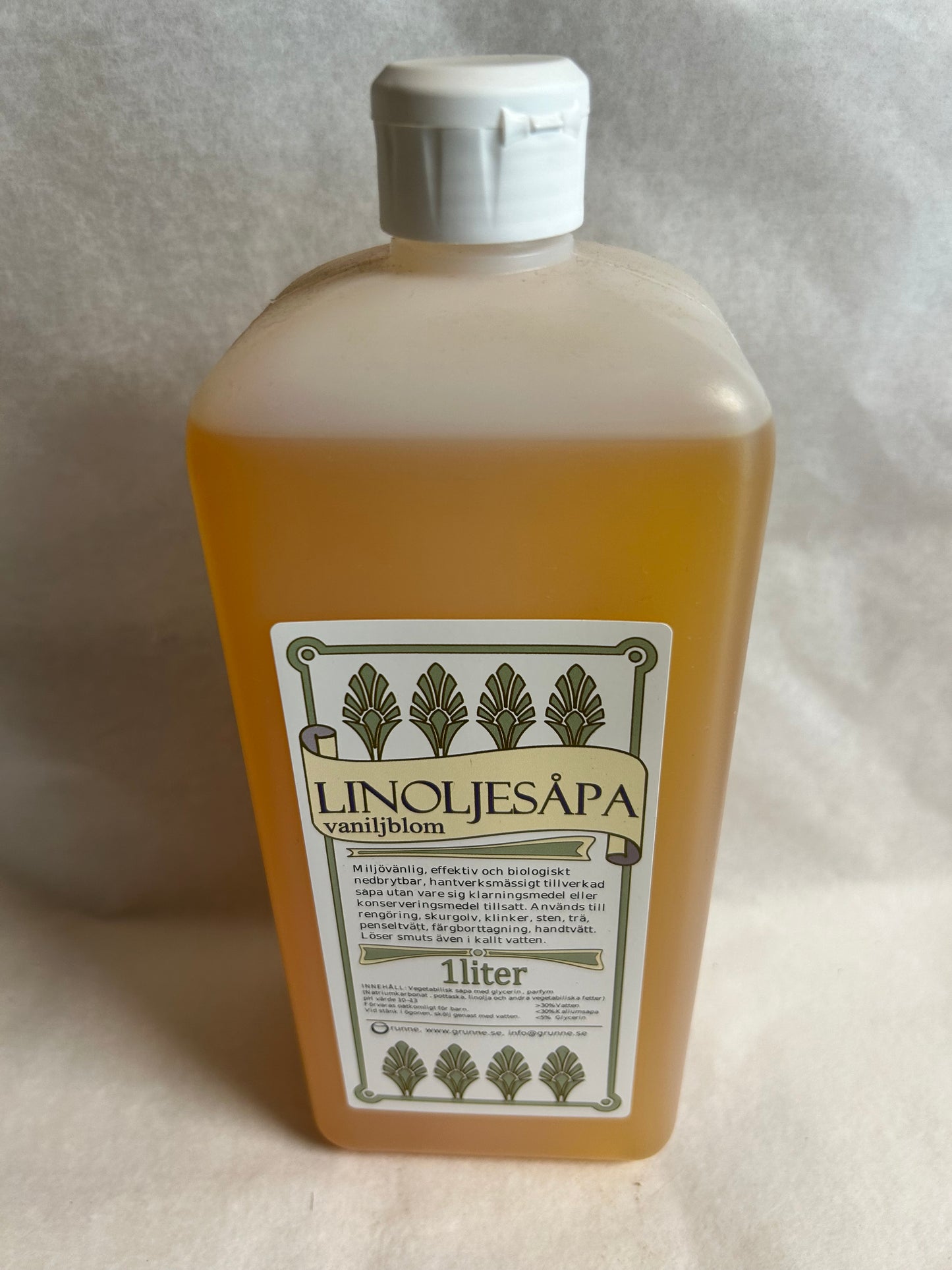 Linoljesåpa - Vaniljblom