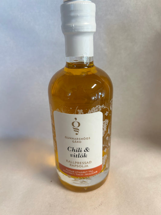 Chili & Vitlök - Kallpressad Rapsolja