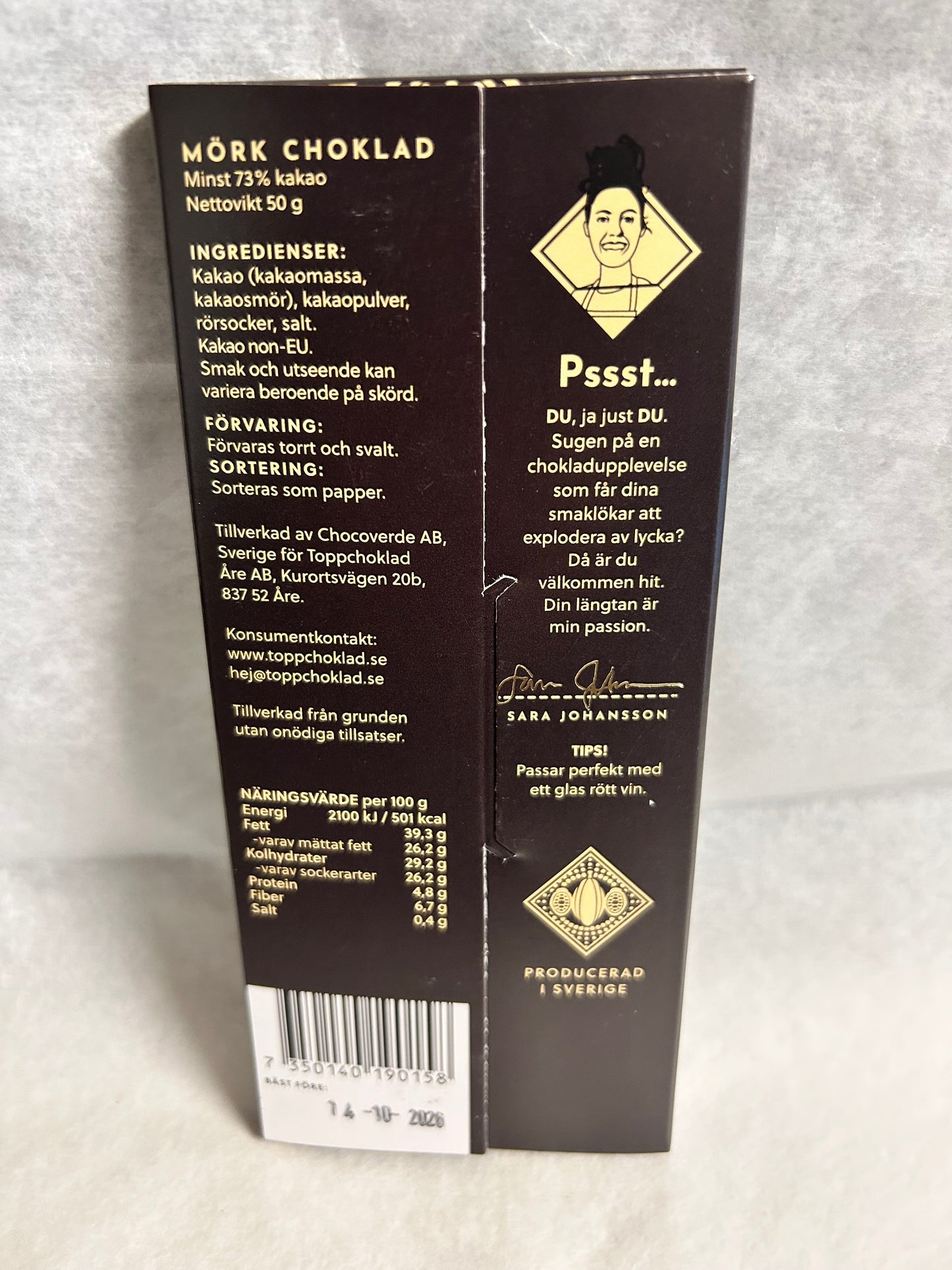 Premium Hantverkschoklad - Orginal