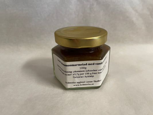 Lissas Plommonmarmelad med Vanilj och Kanel
