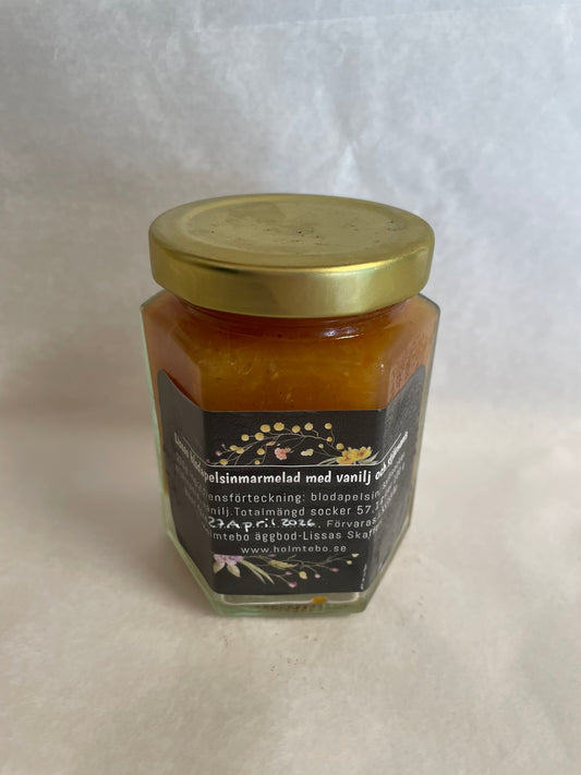 Lissas Blodapelsinmarmelad med Vanilj och Stjärnanis (200g)